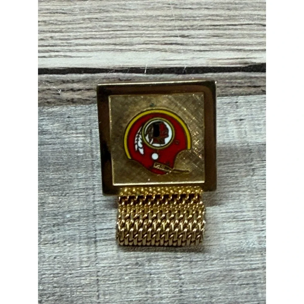 NFL Washington Redskins Single Gold Cufflink